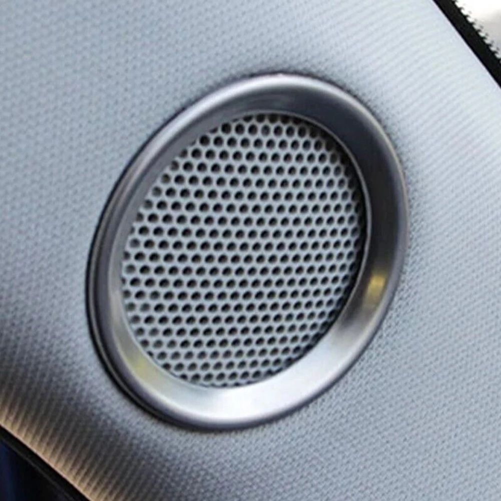 

Часть звукового украшения, столб автомобиля для CX-5 для CX5, пластиковое кольцо, рамка, звуковой круг, динамик, стабильная производительность