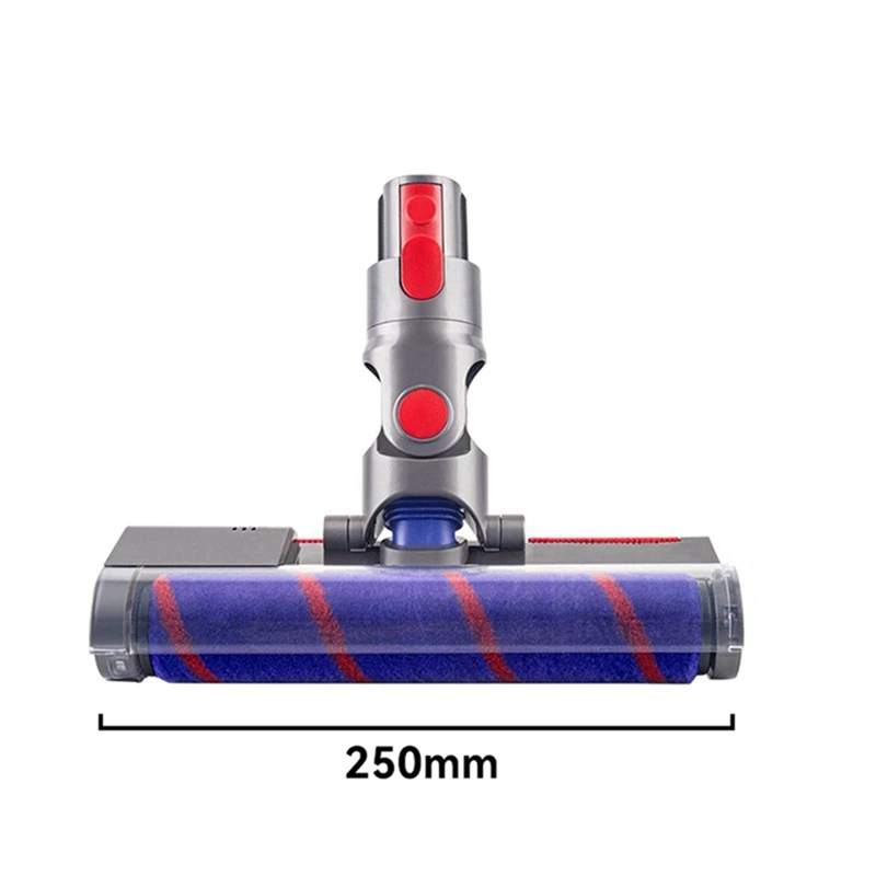 Peças sobresselentes de substituição do aspirador, Acessórios da cabeça do esfregão do assoalho, Escova elétrica do rolo, Dyson V10Slim, V12, SV18