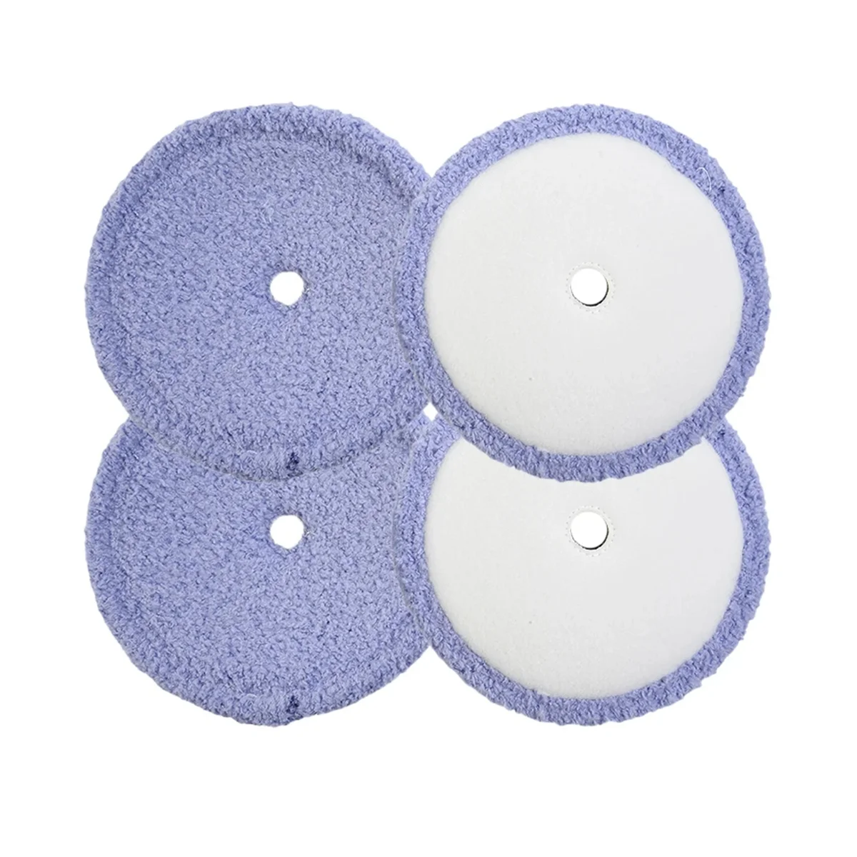 4Pcs Washable Microfiber Mop Pads for EVERYBOT Edge RS700 RS500 Robot Replacement Accessories