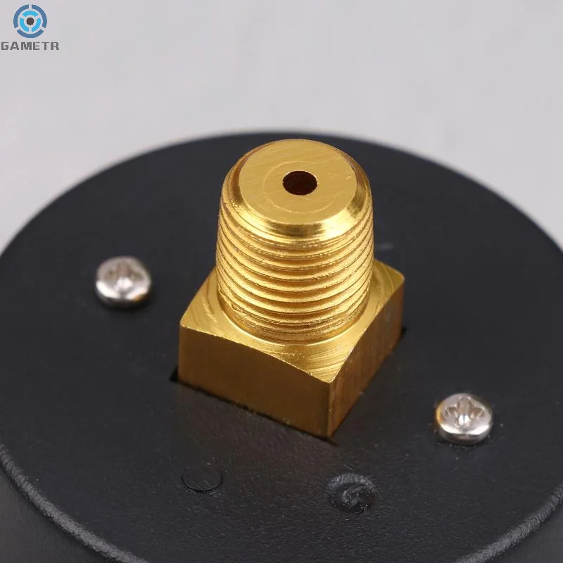 1 قطعة قياس الضغط ضاغط الهواء هوائي السائل الهيدروليكي 0-12Bar/0-170PSI سهلة القراءة أداة قياس الطلب #6