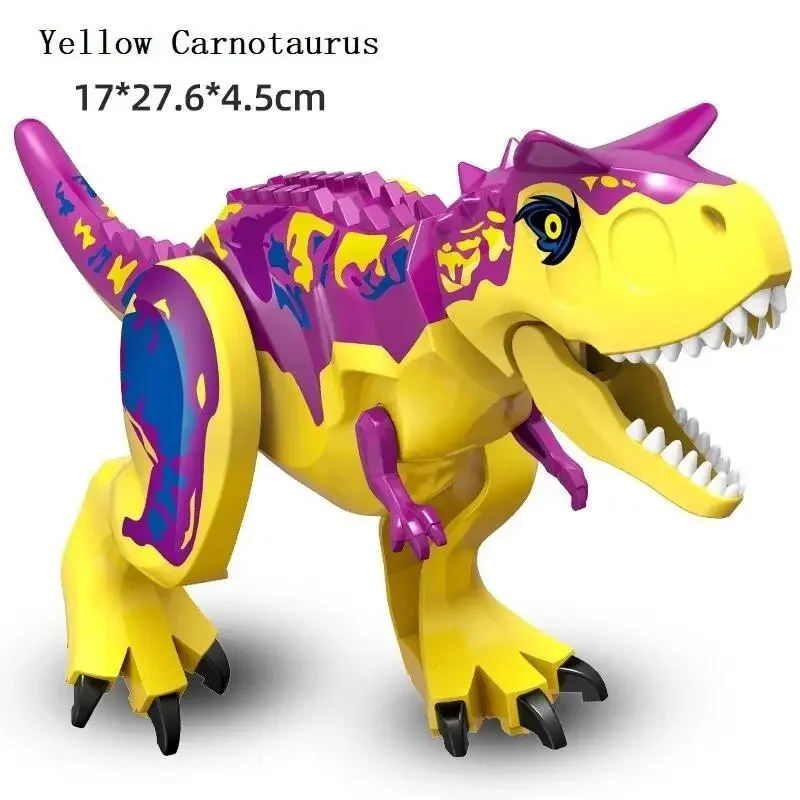 Jurassic World Brutal Raptor Bouwstenen Dinosaurus Model Tyrannosaurus Indominus T-Rex Monteren Educatief Speelgoed Voor Kinderen Gift