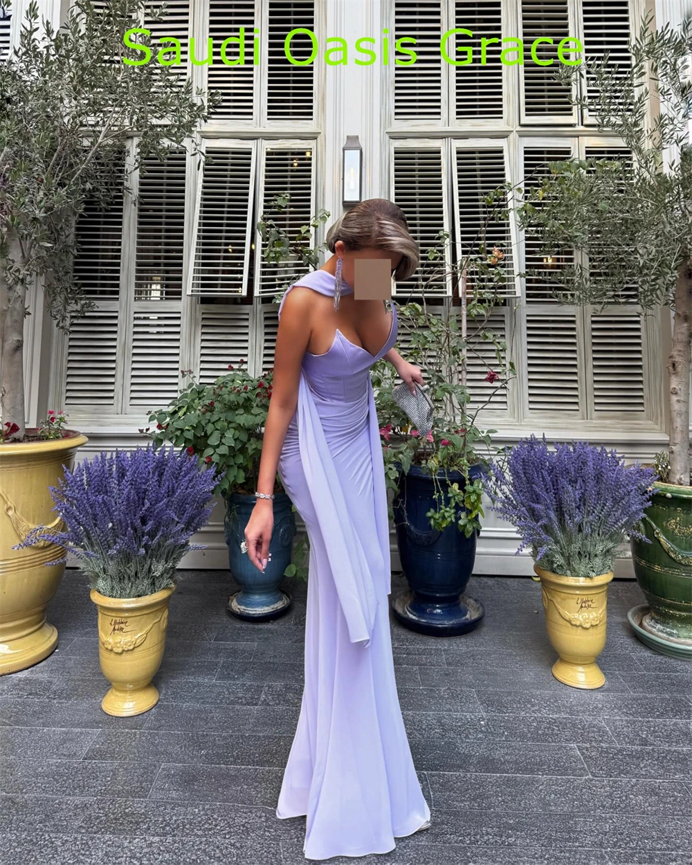 angepasstCustomized Meerjungfrau Einfache Lila Satin Abendkleid Klassische Trägerlosen Spaghetti-trägern Ärmelloses Party Kleid Weiche Pr