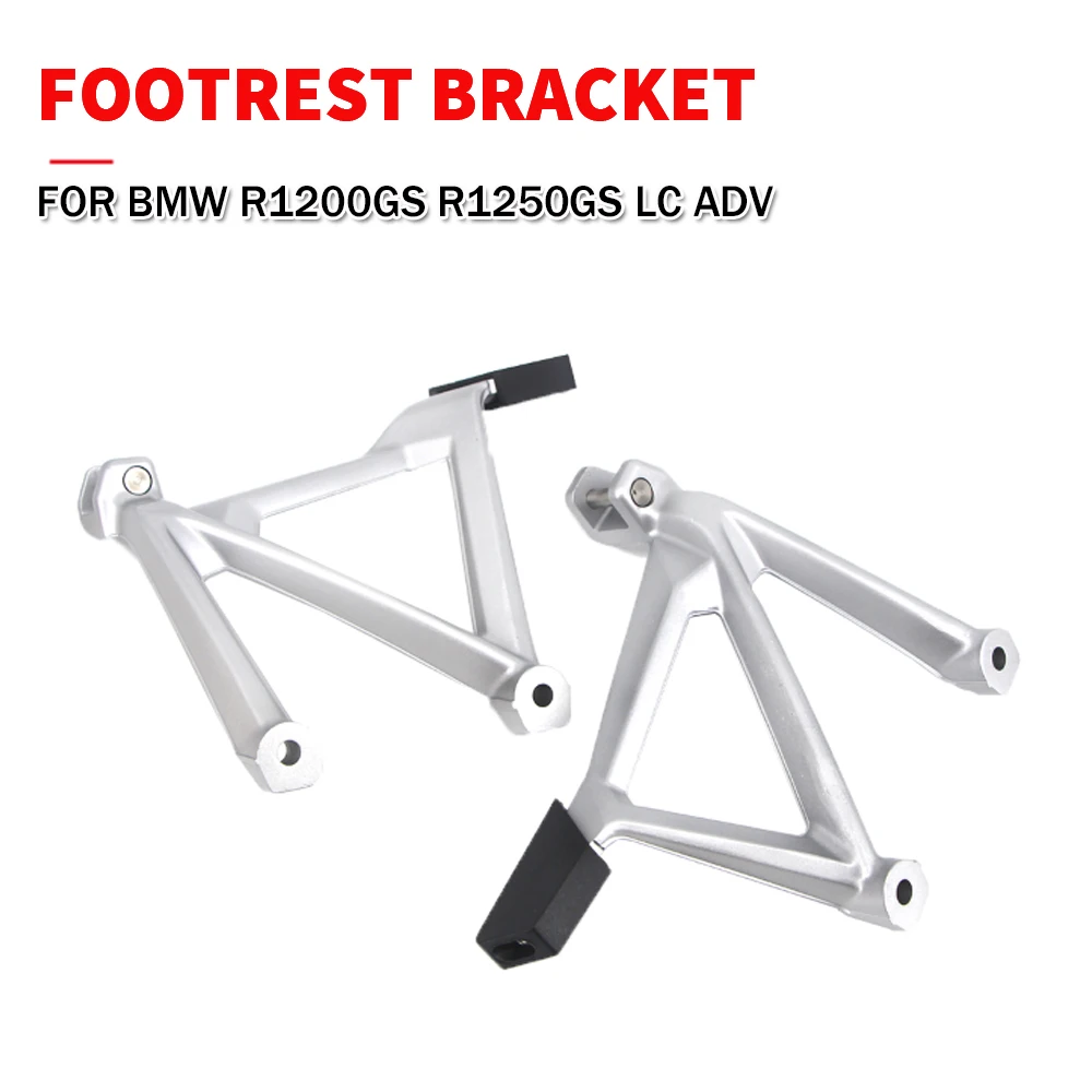 

Motorcycle Rear Passenger Footrests Footpegs Bracket Kit For BMW R1200GS R1250GS R1250 LC ADV 2013-2017 2018 2019 Foot Rests