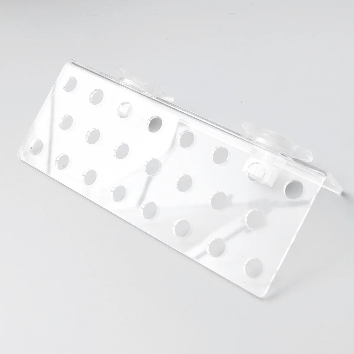 

23 Holes Aquarium Coral Acrylic Holder Clear Color Fish Tank Coral Clip Support Accessories Fish Tank Accessories