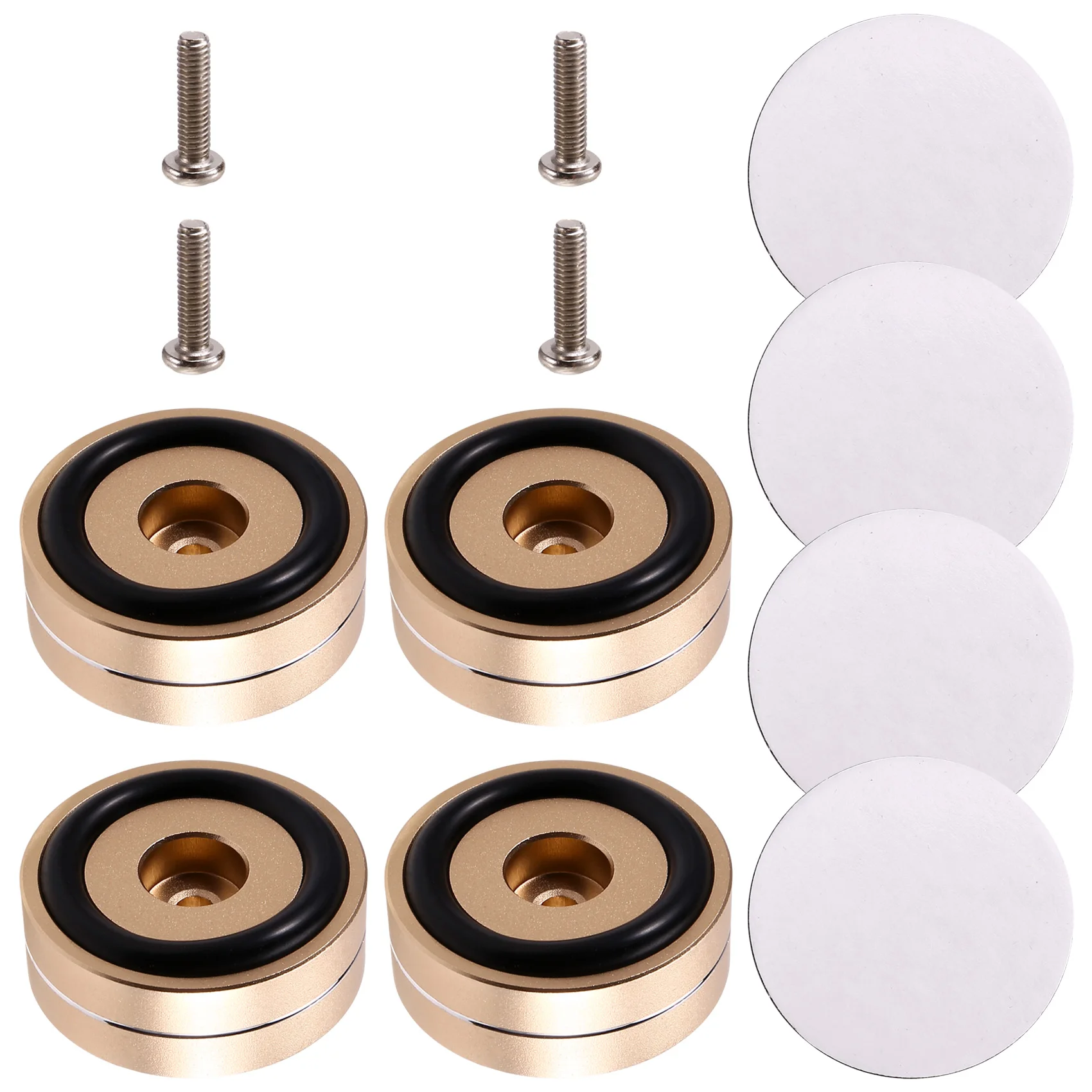 Стабильная производительность-4 шт. Hi-Fi изолирующие ножки для проигрывателя, подставка для динамиков, шипы, аудиопрокладки, для усилителя/динамика/поворотного стола 40X15 мм