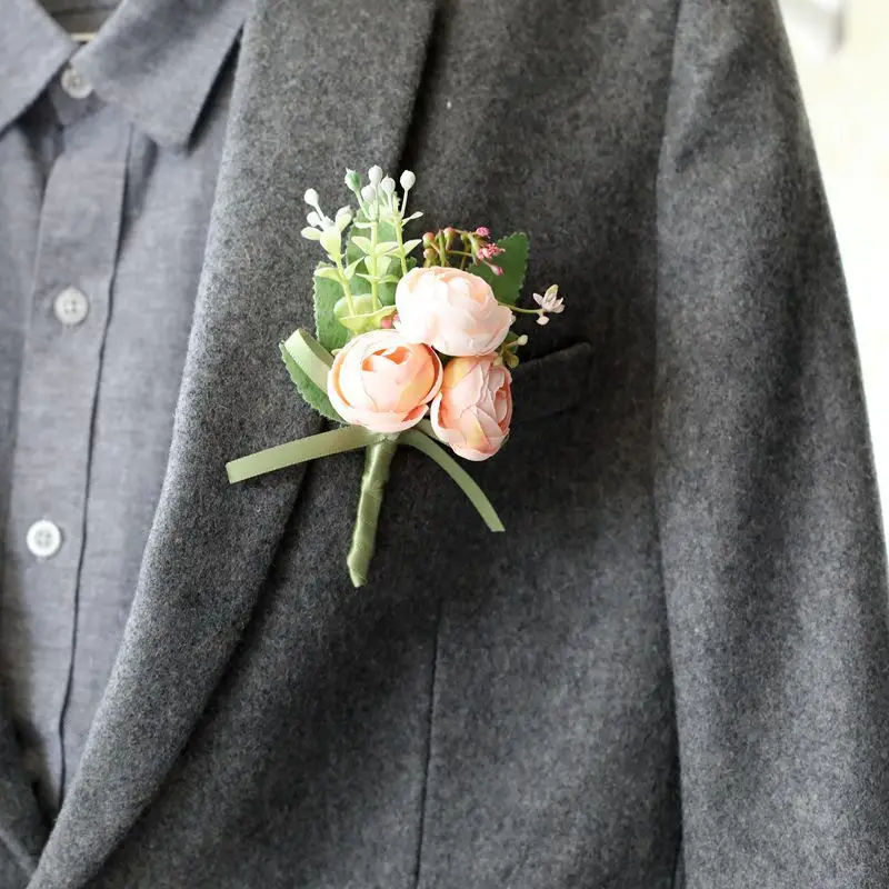 バラの花の形をしたブレスレット,エレガントな結婚式のアクセサリー,花嫁介添人のための,花のデザイン