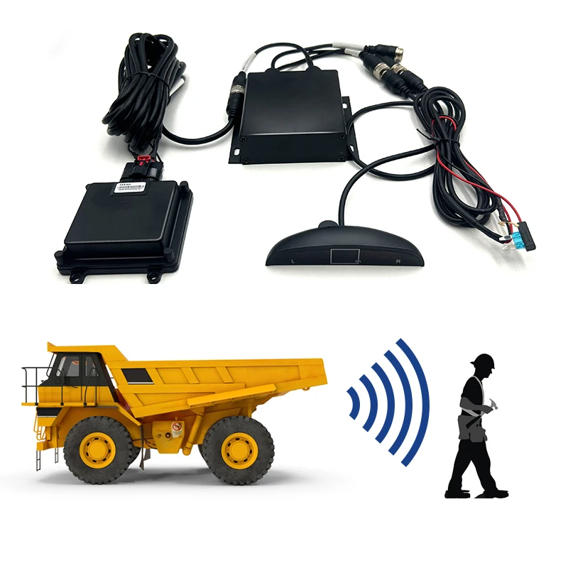 40 Meters Adjustable APP Control 77GHZ Waterproof Reversing Parking Microwave Radar Sensor For Mining Truck