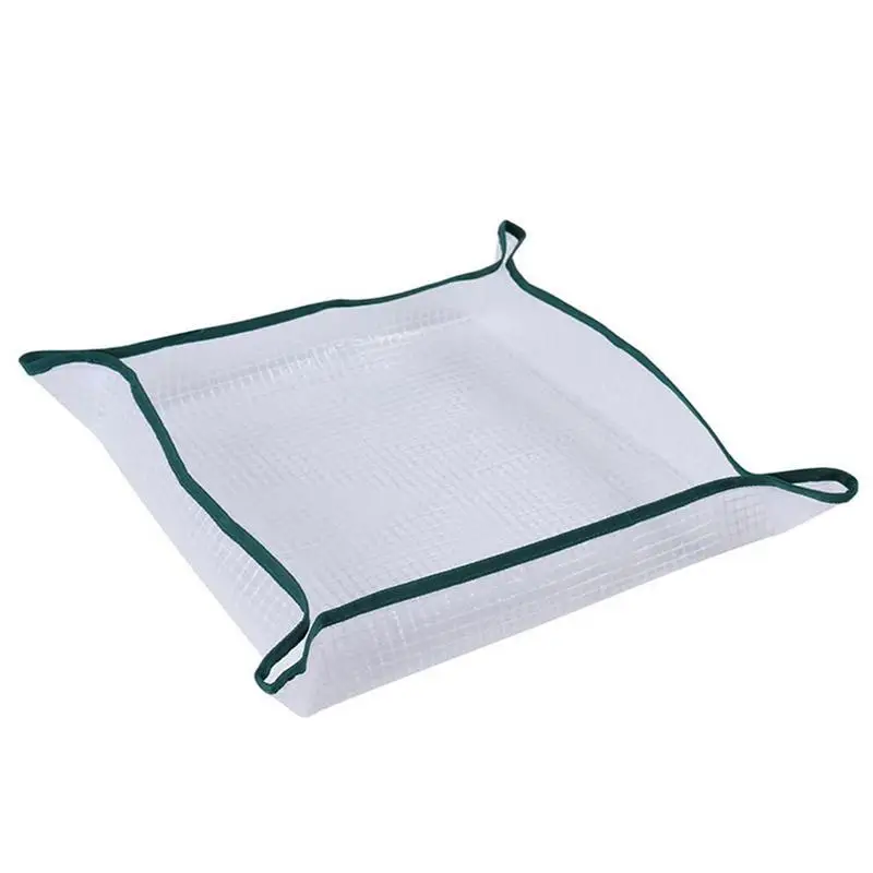 

Repotting Mat For Indoor Plants Waterproof Foldable Transplanting Mat Leak-Proof Potting Tarp For Miniature Planting Indoor