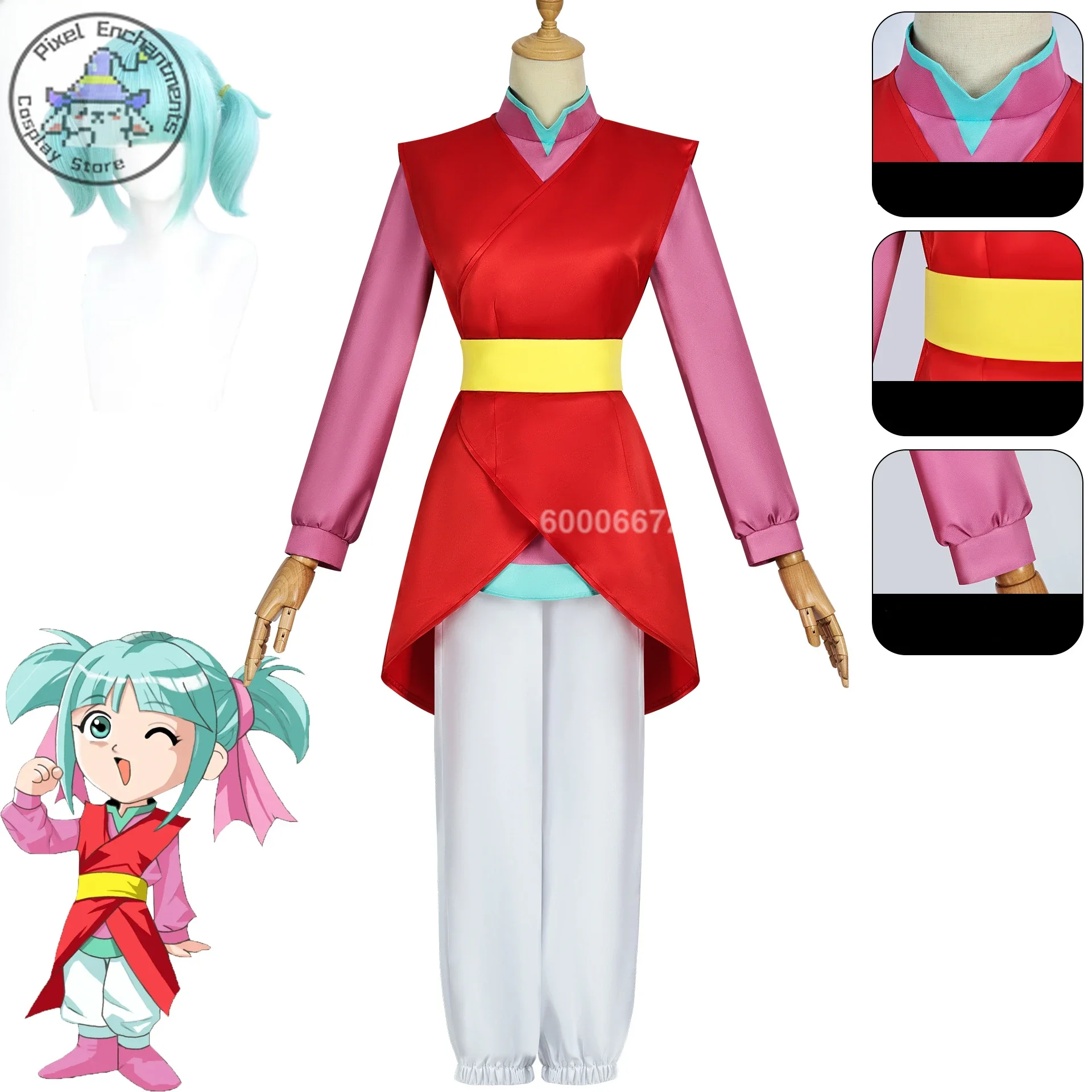 Anime Shenbing Kids Nangong Wenya Cosplay Costume for Women Halloween Carnival Casual Comic Con Uniform Cue Anime Clothes