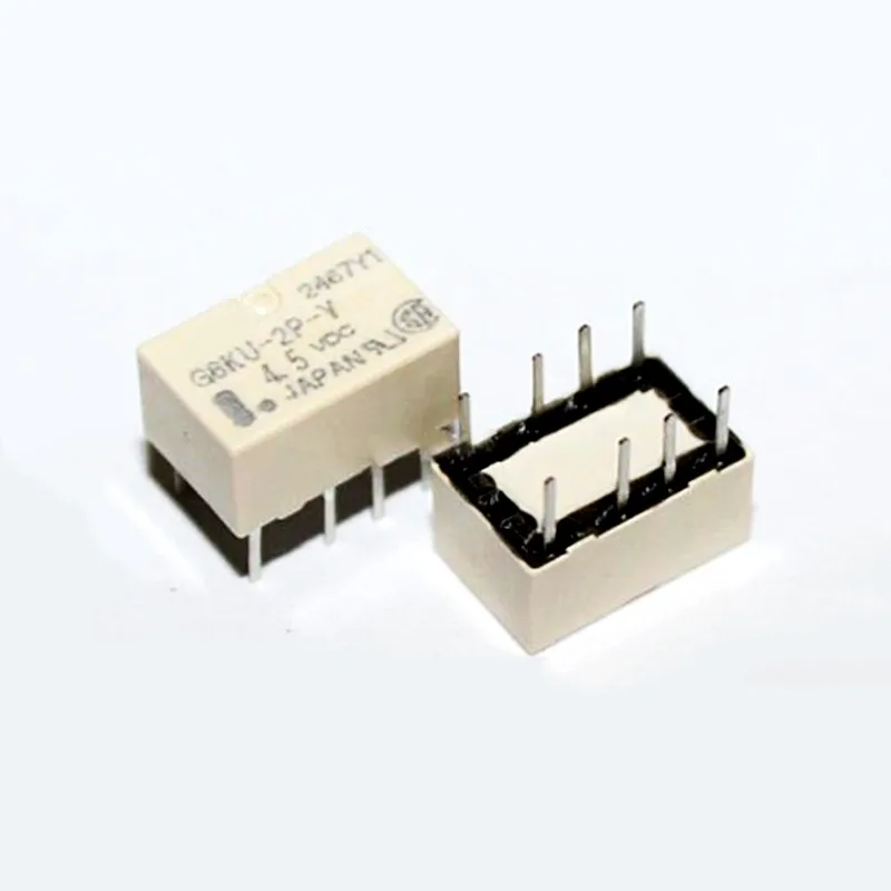 

NEW G6KU-2P-Y 4.5VDC G6KU2PY 4.5VDC DC4.5V 4.5V relay DIP8 5PCS/LOT