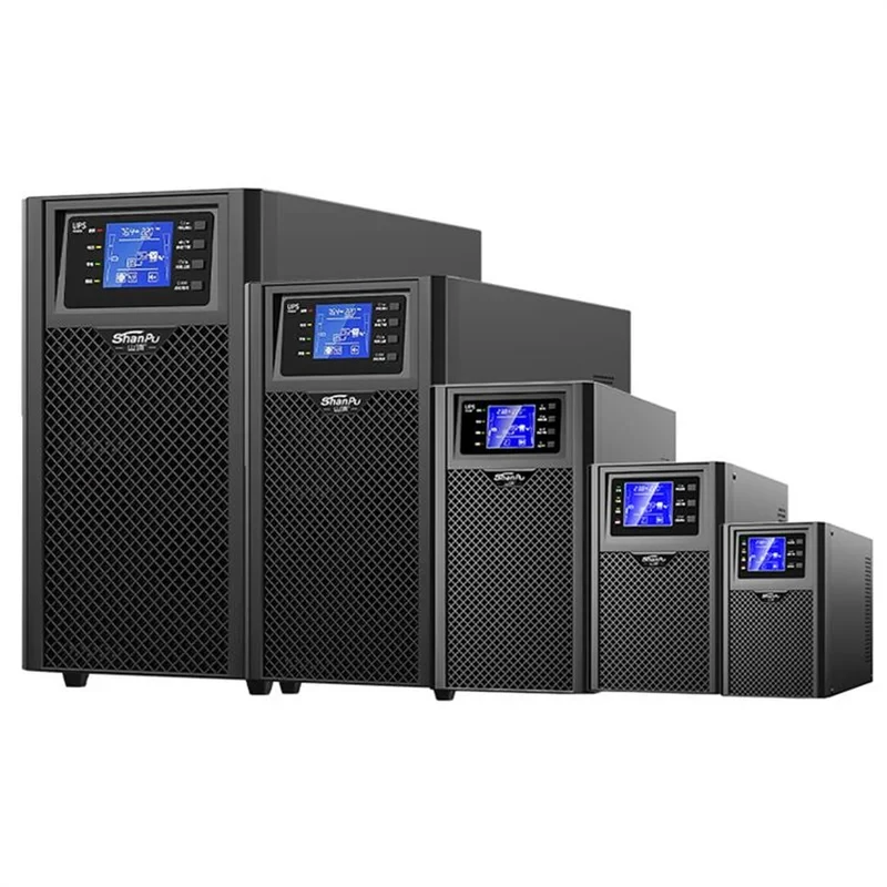 UPS Monofásico en Torre de 110V/220V con Certificación CE Rohs, Alto Factor de Salida, 3KVA 6KVA 10KVA para Salas de Datos e Instalaciones Médicas