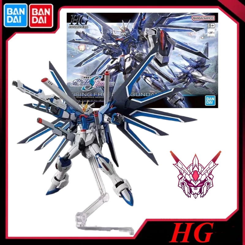 

В наличии Bandai Original HG 243 1/144 Ascension Freedom Gundam сборная модель коллекция праздничные подарки украшения фигурки
