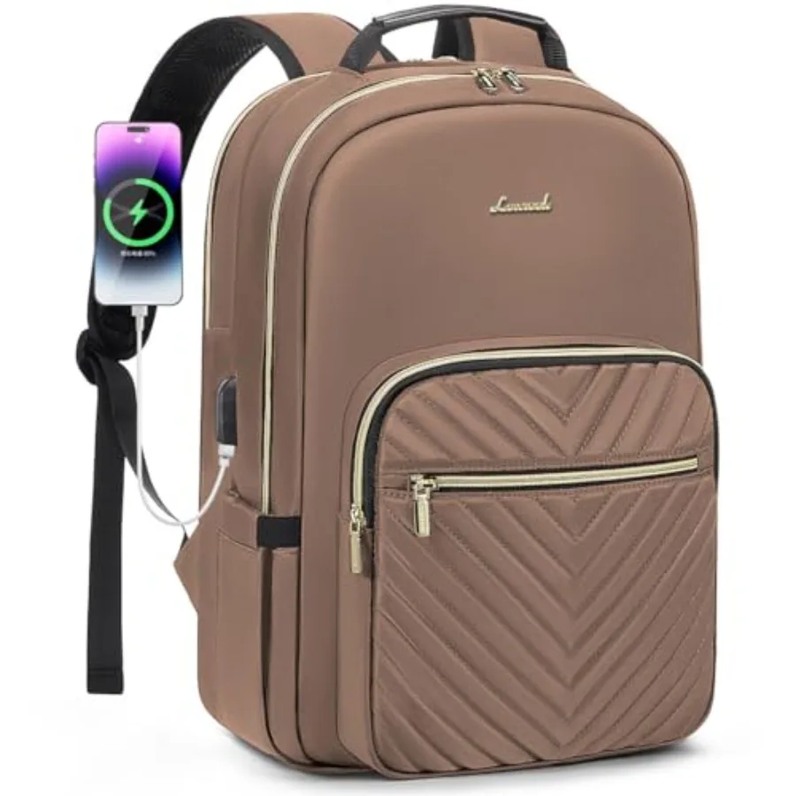 

Laptop Backpack for Women Cute Womens Travel Backpack Purse Professional Laptop Computer Bag Waterproof Work Business College T
