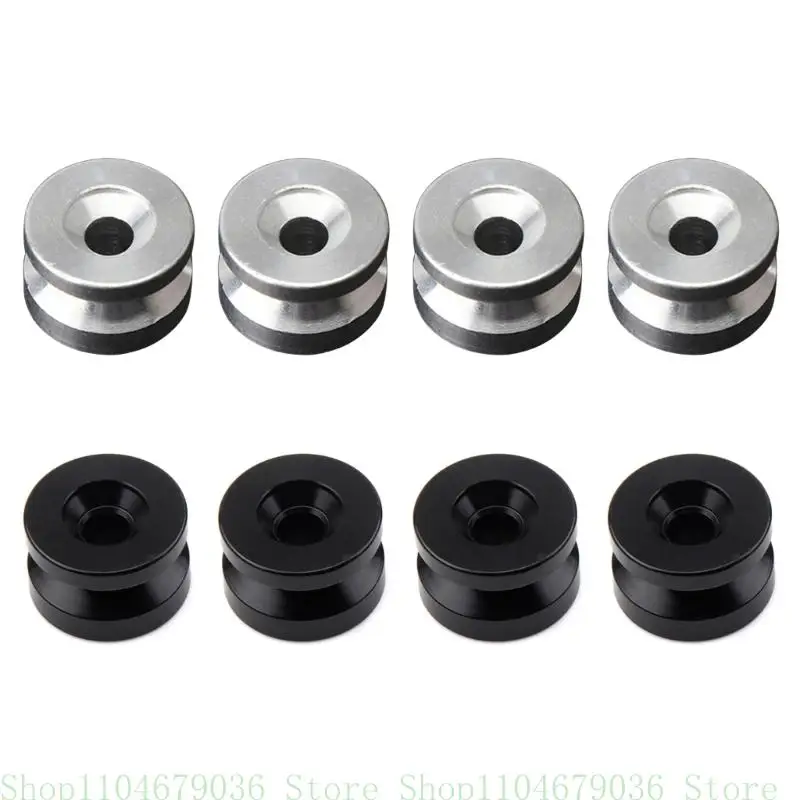 

652F Black Silver Top Rear Luggage Storage Tail Box Trunk Bracket Bushing Pad Spacers Buckle Motorcycle Accessories