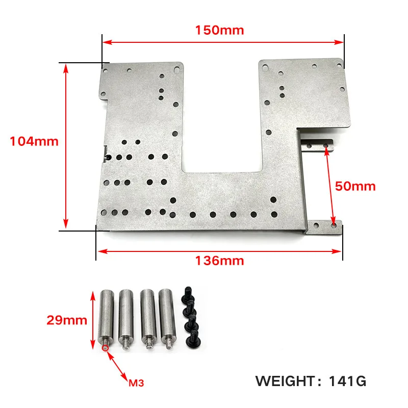 Metal Cab Second Floor Battery Case for 1/14 Tamiya RC Dump Truck SCANIA 770S R620 VOLVO BENZ Arocs MAN TGX LESU Car Accessories