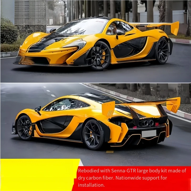Premium Senna GTR Style Dry Carbon Large Surround Body Kit for Sports Coupe Off-Road Lightweight Upgrade