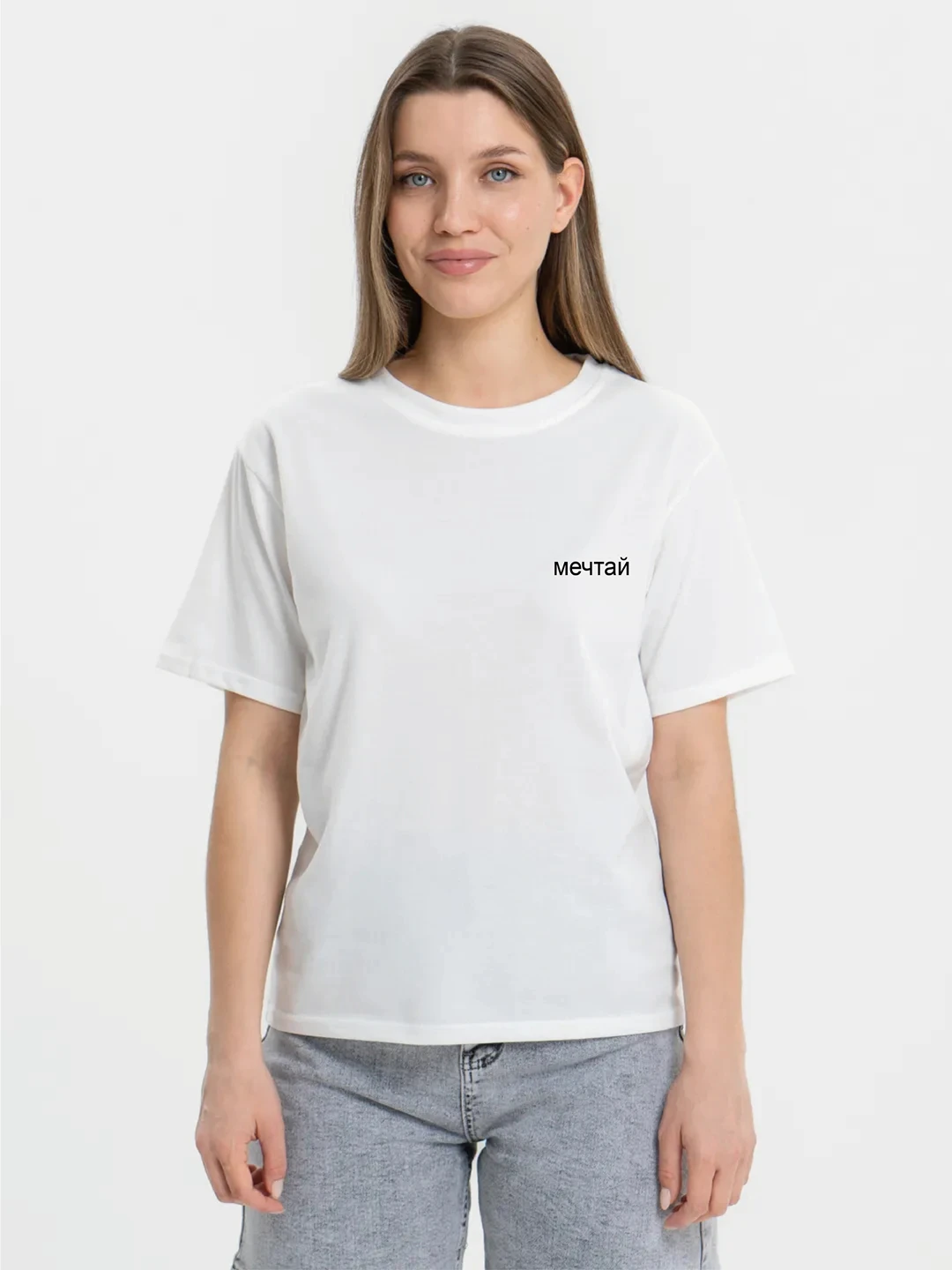 Porzingis Female White Cotton Tee Casual Summer O-neck Women\'s T Shirt With Russian Inscriptions