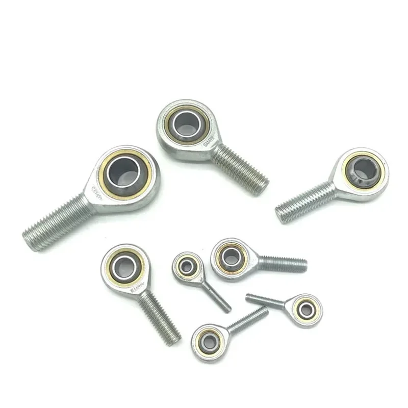 1 melhor 2 peças m4 * 0.7 rosca esquerda 4mm * 36mm conector olho de peixe parafuso parafuso junta de unha rolamento parafusos de ligação universal unhas