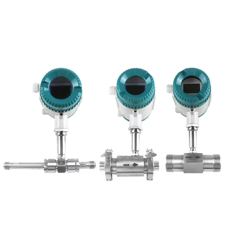DN4-DN200 stainless steel, turbine flowmeter, support
