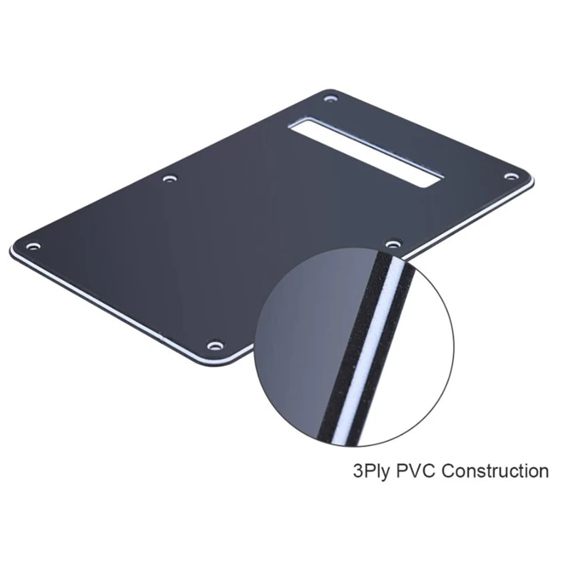 بيكجوارد تريمولو تجويف الغطاء الخلفي ، لوحة الظهر ، 3رقائق للدرابزين ، ستراتوكاستر ، سترات ، الطراز الحديث الغيتار الكهربائي