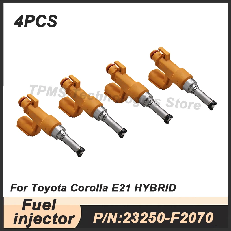 

4PCS Fuel injector For Toyota Corolla E21 HYBRID 23250-F2070 Fuel oil Control