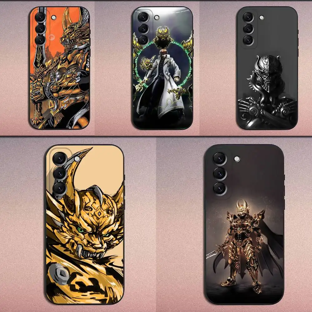 

Cartoon G-Garo Phone Case For Samsung Galaxy A20,A21s,A22,A31,A32,A52,A53,A72,73,A80 Soft Black Cover