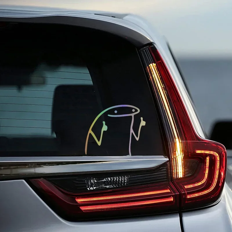 

21x18cm Give A Thumbs Up Funny Gesture Car Sticker Motorcycle Auto Body Window Vinyl Decal Car Decoration Sticker Accessories