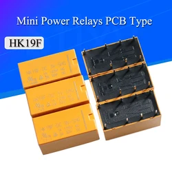 Relay HK19F-DC3V-SHG HK19F-DC5V-SHG HK19F-DC12V-SHG HK19F-DC12V-SHG HK19F-DC24V-SHG HK19F 3V 5V 9V 12V 24V 8PIN