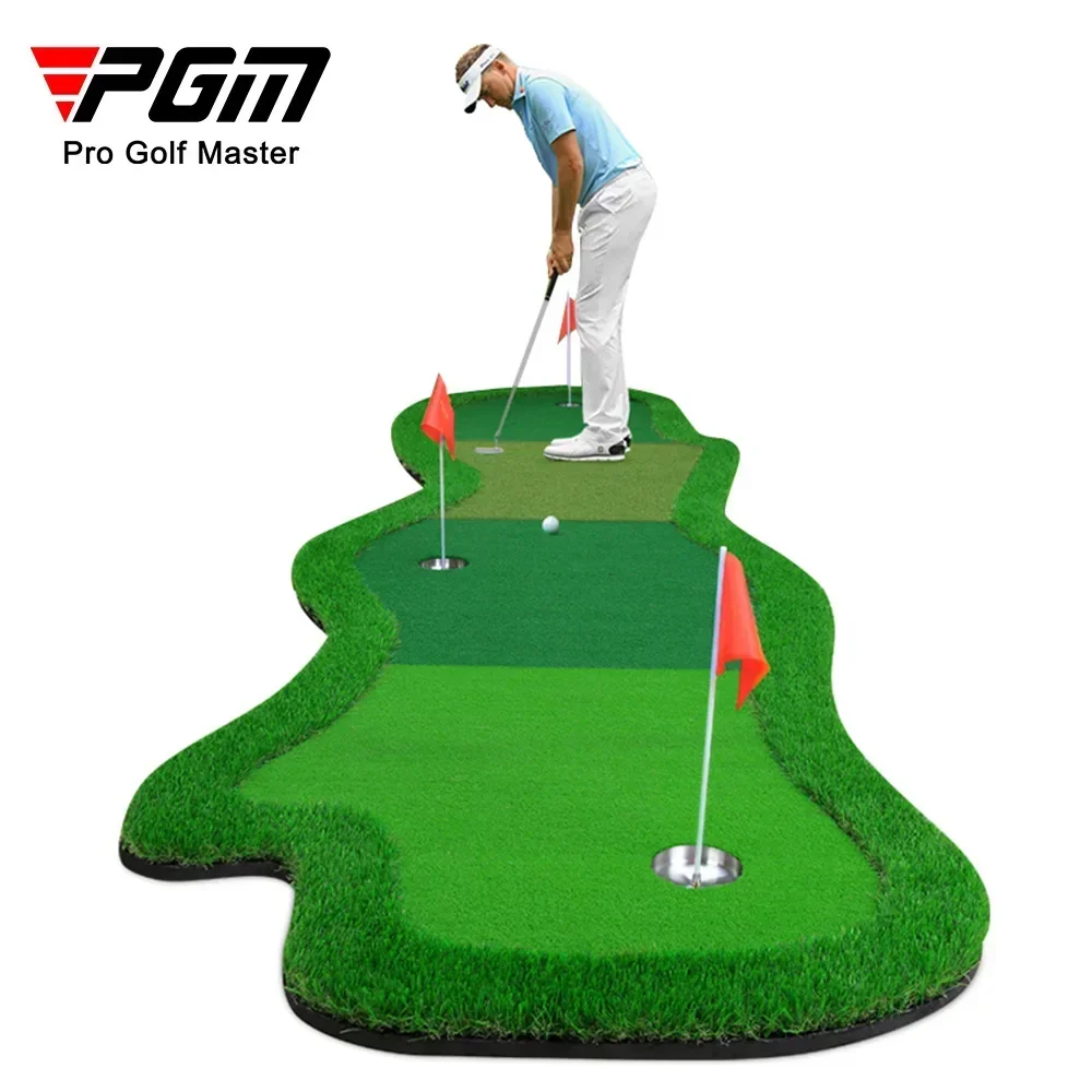 PGM Golf Green 1*4m Professional Assistant Practice Indoor/Outdoor Multi-ball Speed Putting Trainer Golf Accessories GL015