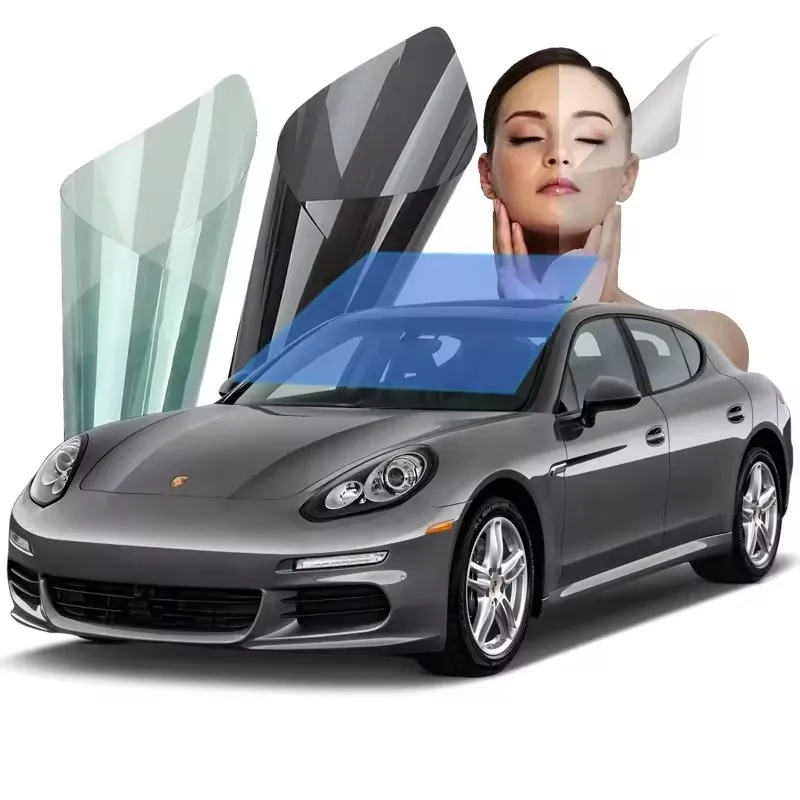 50cmX152cm Nano Ceramic Film UV99% Anti-glare UV Protection High Quality Solar Car Window Tint Film