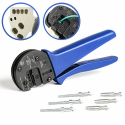 A0540HX Ratchet Crimping Tools AWG 26-12 Harting Han C,Han D,Han-E Contact or Connectors with Locator Hand Crimper Tool