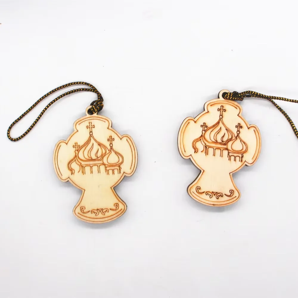 Orthodox Wood Icon Jesus Cross Home Decoration Religious Religious Catholic Church Utensils Holy Fater Decor