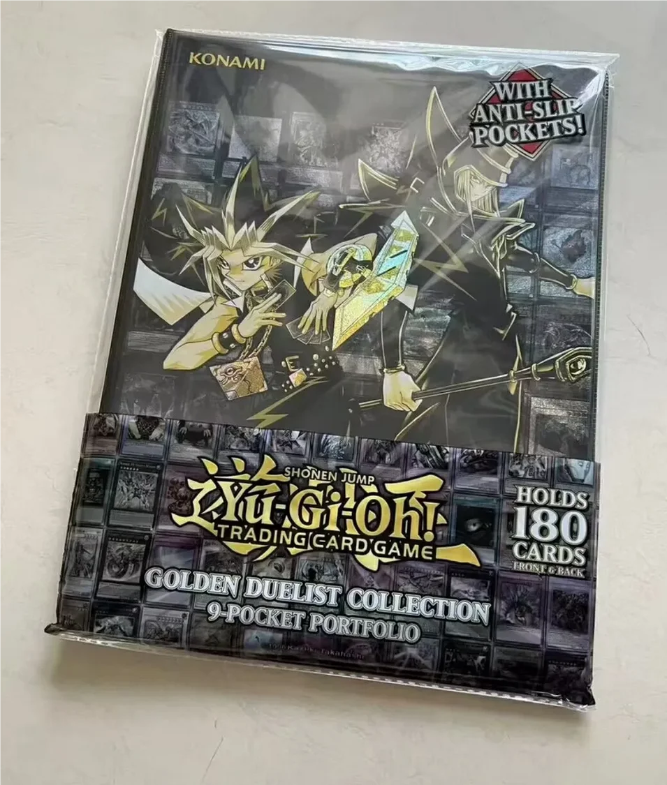 yugioh-konami-duel-monsters-20eme-anniversaire-dark-magician-atem-collection-officielle-classeur-scelle-9-poches-pour-collectionneur