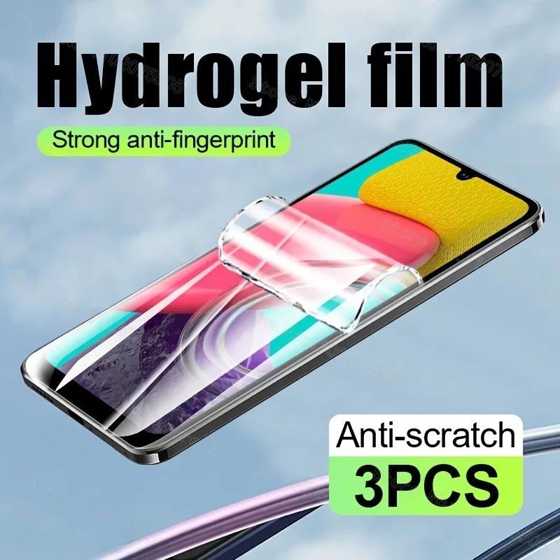 

3pcs Hydrogel Film for Samsung galaxy S26 Plus/S26 Ultra/S26 Series Phones - Full Screen Fit,Anti-Scratch,Smooth and Comfortable