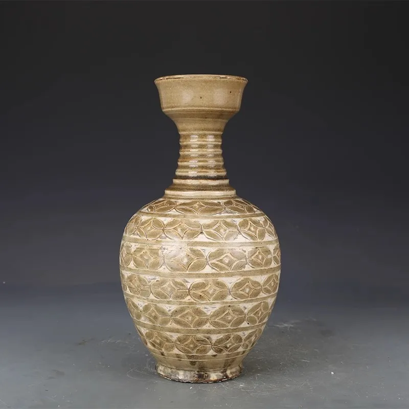 

Song porcelain collection Song Dynasty Cizhou kiln copper coin bottle antique porcelain antiques