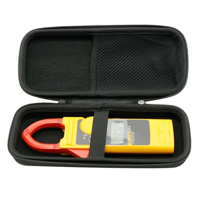 Portable Protective Case For Fluke F301 F302+ F303 F305 362 Digital Clamp Meter Shockproof&Dustproof Storage Bag