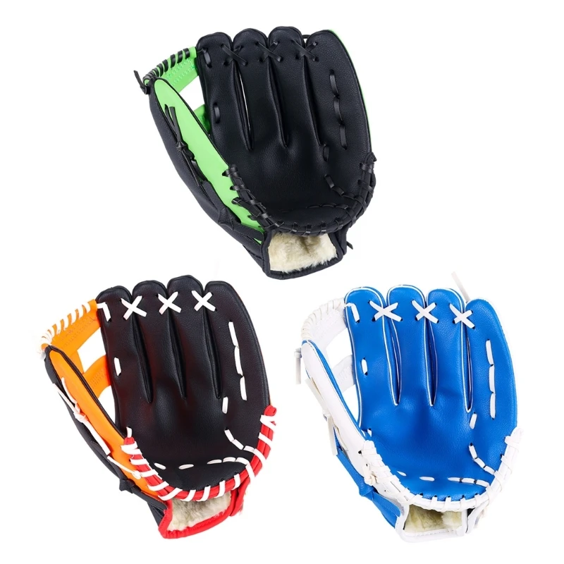 

PU Leather Batting Gloves Pitcher Softballs Gloves Catcher Practicing Gloves