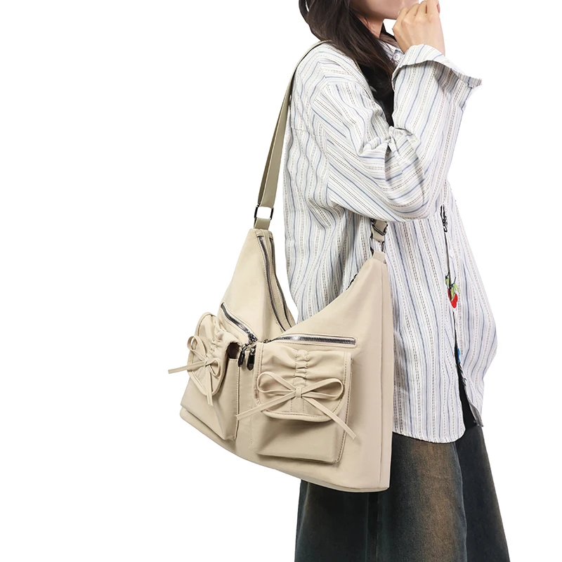

Tiptoegirls Lightweight High Quality Oxford Bag Shopping Lady Shoulder Bags Popular Fabric Women Messenger Bag Fashion Woman Bag