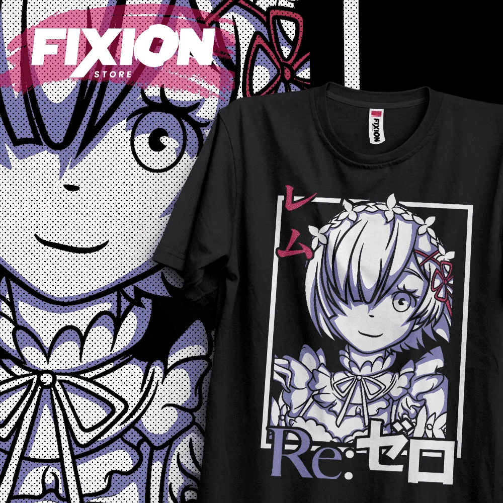 T-shirt For Anime ReZero [N] D#1 – Rem Mange Tee