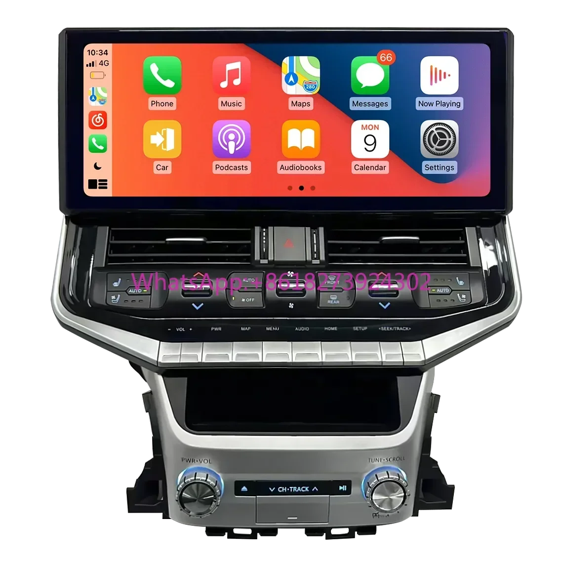 

Android For toyoota Land Cruiser LC300 2021 2022 Car GPS Navigation Auto Radio Stereo Video Multimedia Player HeadUnit