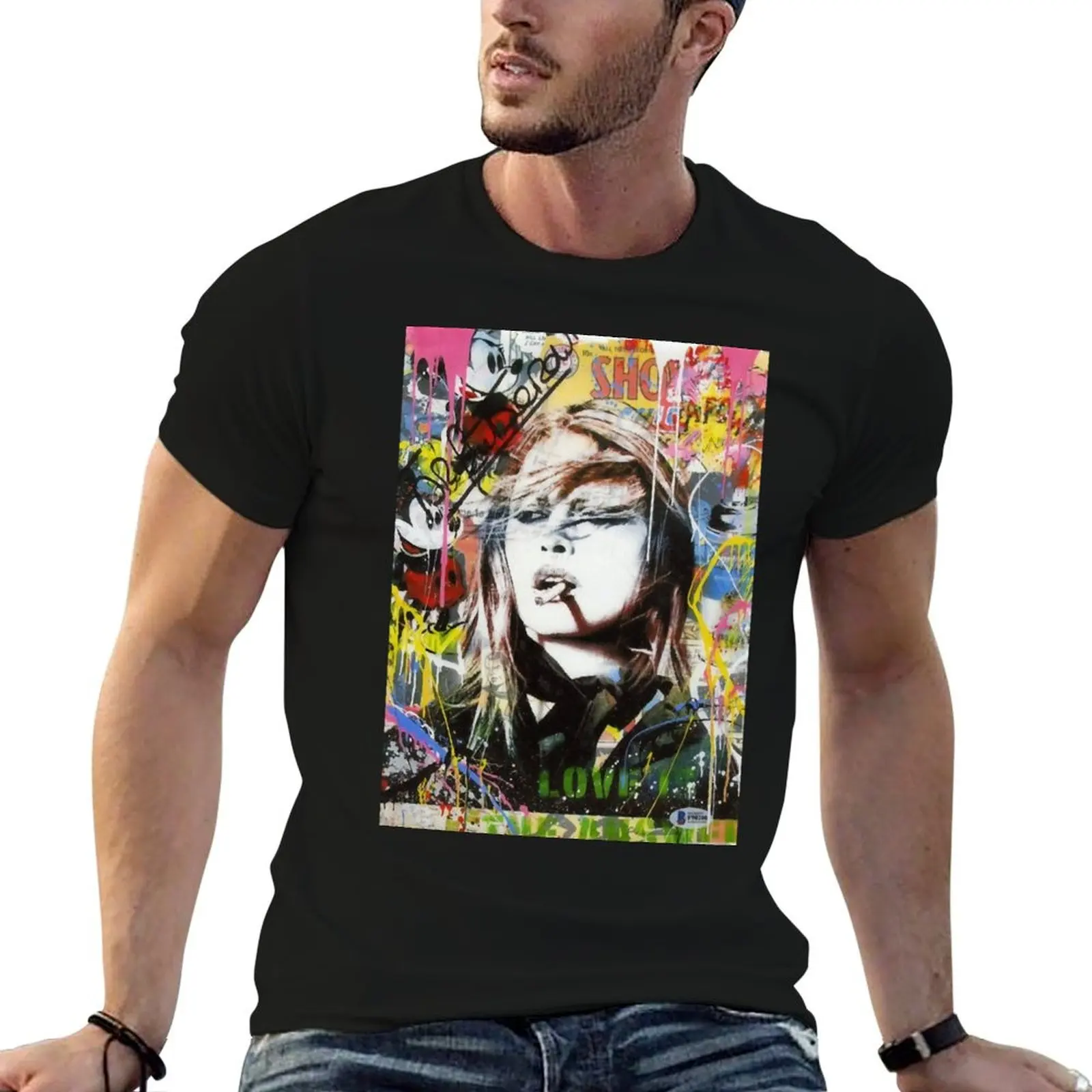 

Street Art T-Shirt man t shirts graphic t shirts for man pack white man t shirt cotton high quality T-Shirt