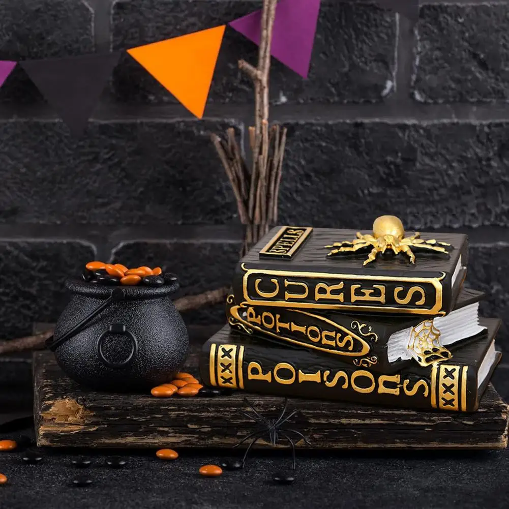 يمكن استخدام حلي الكتاب المنبثقة على شكل عنكبوت الهالوين كديكورات مكتب الدراسة أو هدايا لمحبي الكتب #5