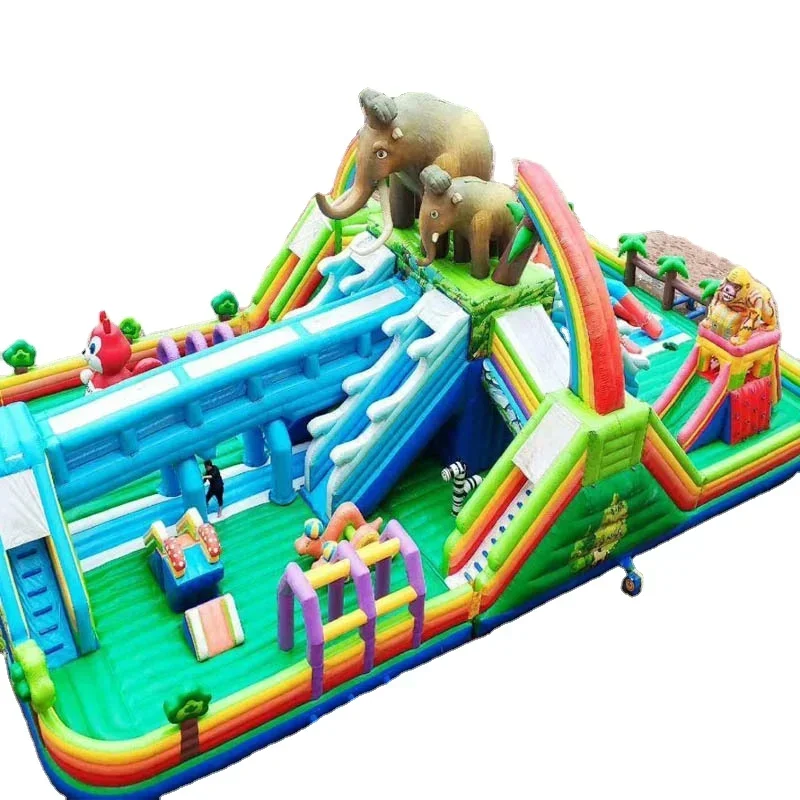 

Toy town inflatable bounce house for sale / inflatable trampoline / inflatable bouncer castle