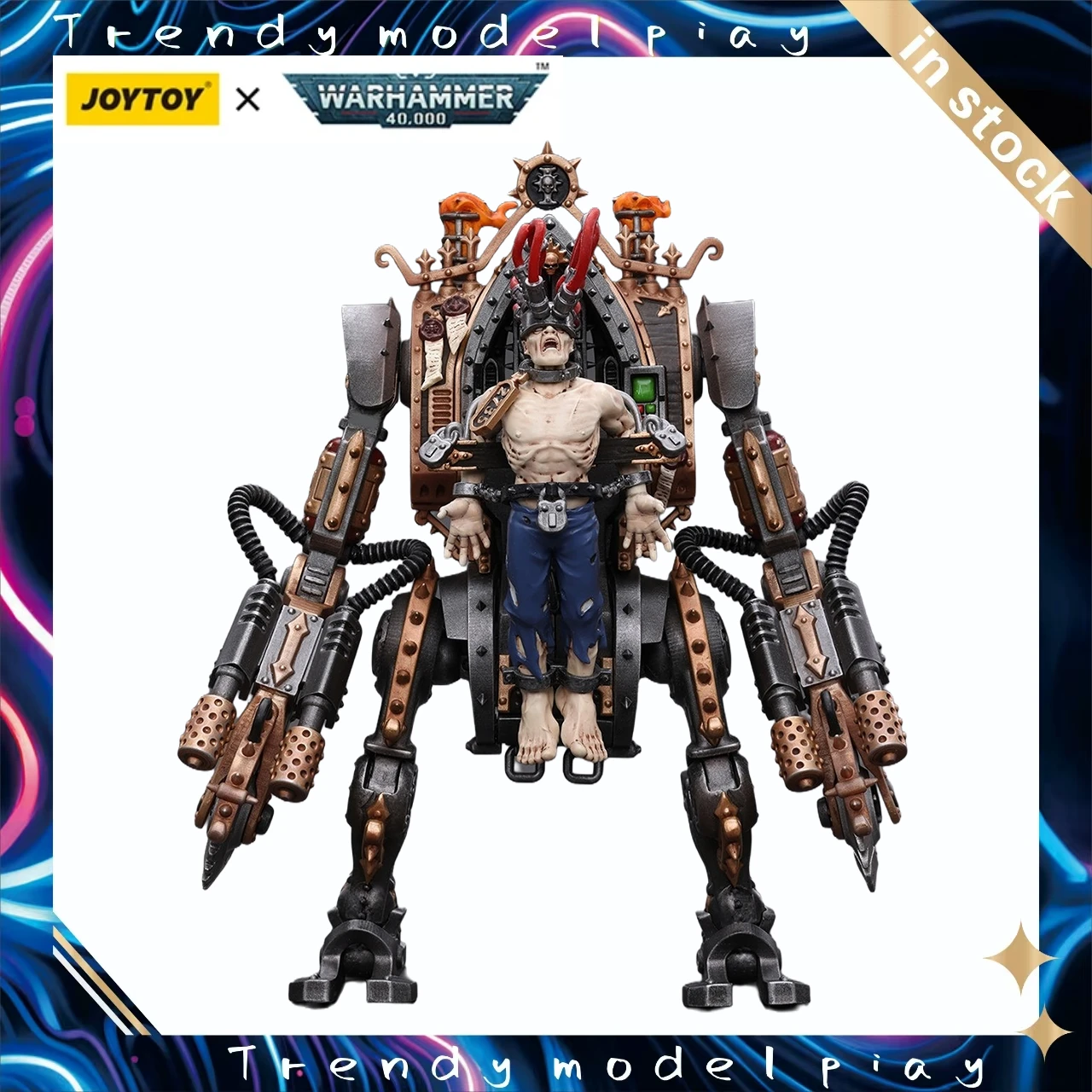 

【TM】In stock Original JOYTOY Warhammer Alpha Legion Saboteur Consul 1/18 Action figure Model Toys Gifts