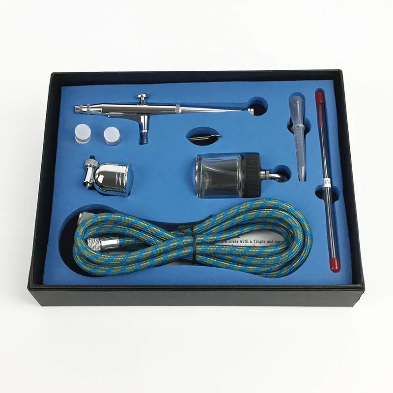 134K Spray Gun Side Pot Under Pot for Art Furniture Repair Model Spray Painting Nail Art Multi Caliber Spray Pen