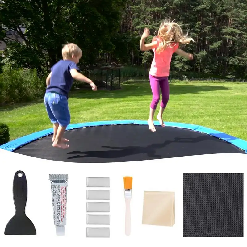 15pcs Outdoor Highly Viscous Invisible Tent Repair Tape Repair Patch Strong Tapes Cover Sticker Trampoline Repair Set