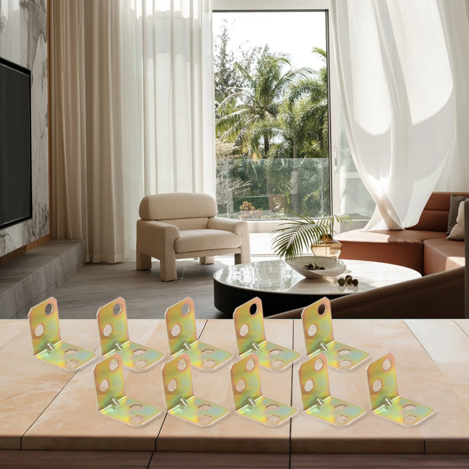 Angle Code Connector Corner Support Bracket Cabinet Corner Bracket 90 Degree Angle Connector Bracket Home Improvement