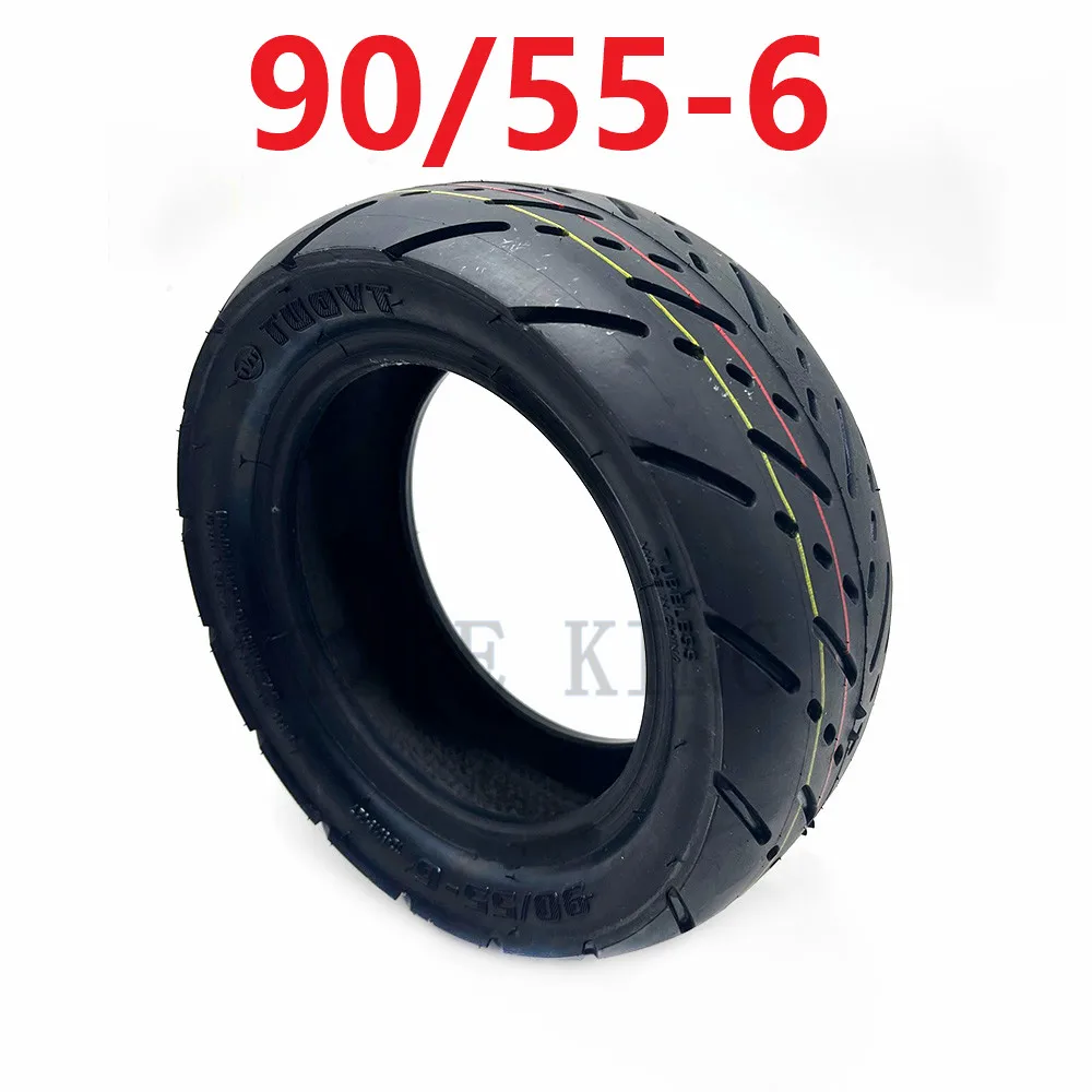 New Electric Scooter Parts 10 Inch Tubeless Tyre 90/55-6 Thickened Vacuum Tire Road Tyre