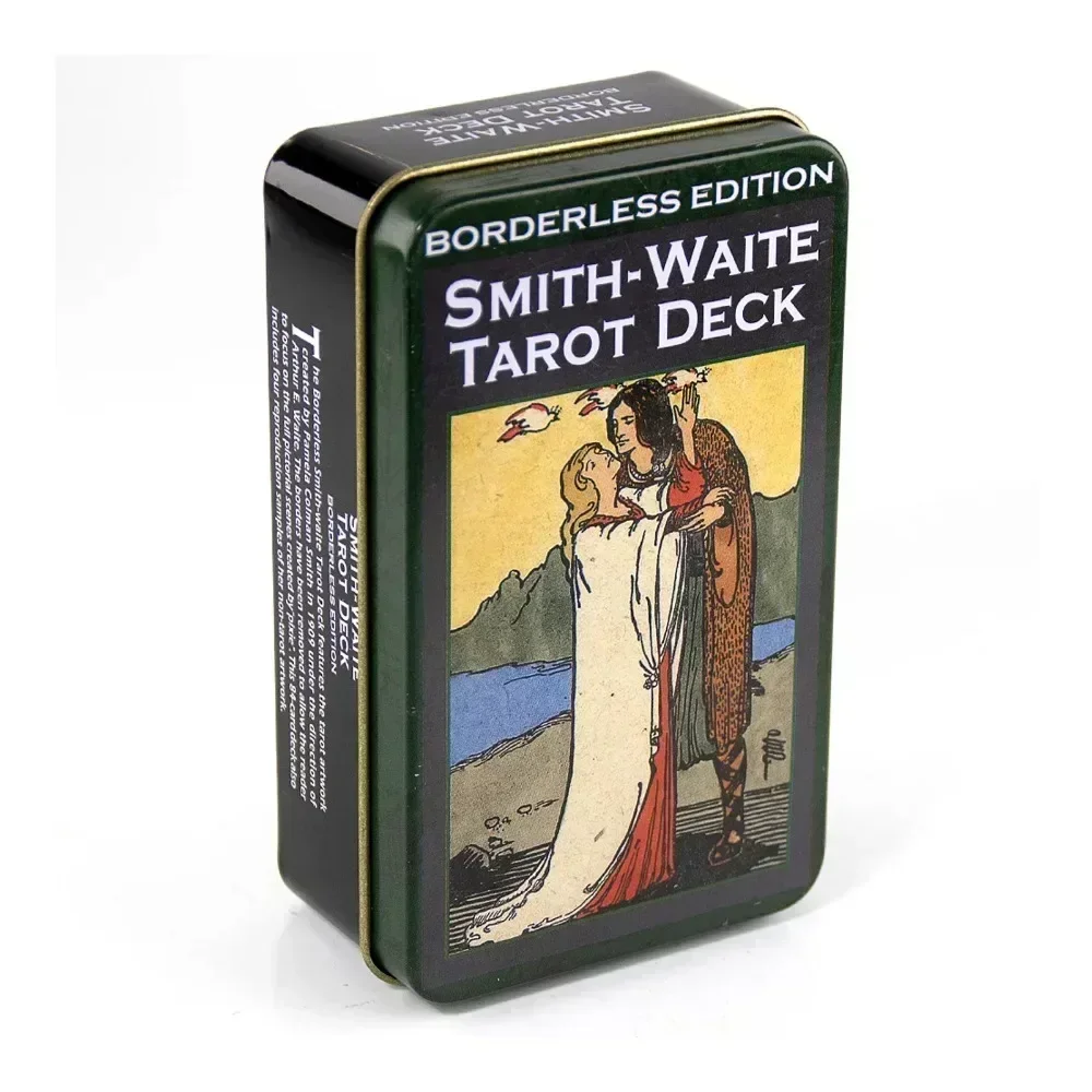 Smith-Waite Tarot Deck Boardless Edition English Tarot Card For Divination Oracle Card Board Game For Adult Board Game 78 pcs