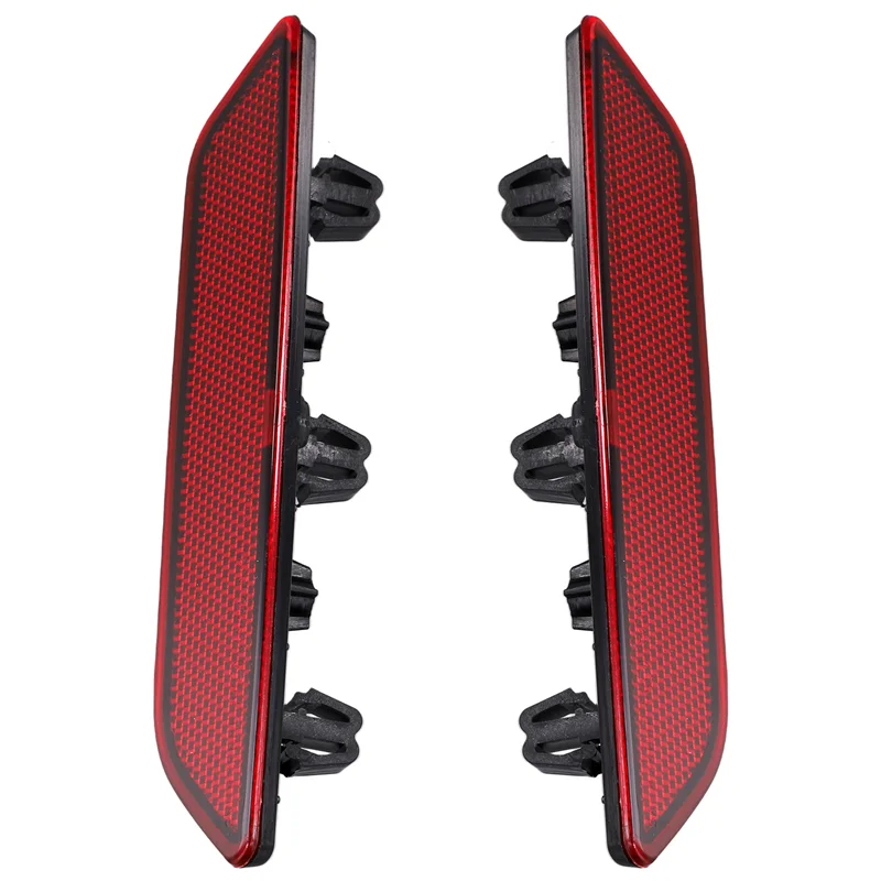 

AEF3-1Pair Rear Bumper Reflector Light Trim 63148084785 63148084786 For BMW 5 Series G60 2023+ Warning Lamp Plate Reflector